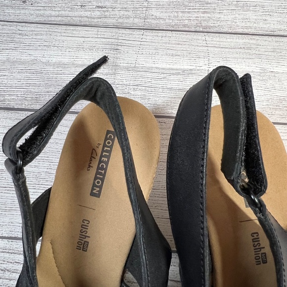 CLARKS WEDGE SANDAL (L13) - Picture 8 of 8